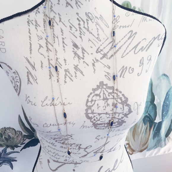 Ralph Lauren Jewelry - Ralph Lauren Blue Beaded Necklace